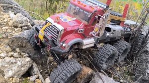 Rc 8x8 Trophy Custom Truck trial