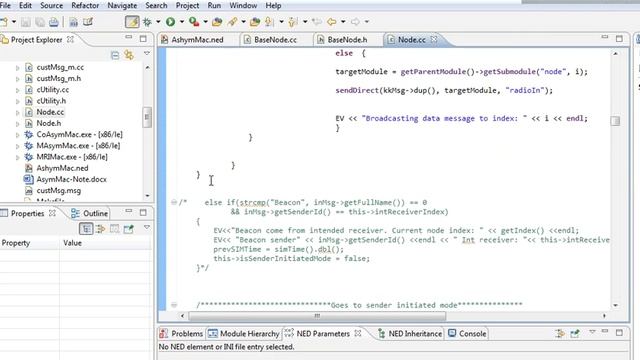 how to create omnet++ wireless sensor MAC protocol simulation   implementation example