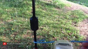 В EH антенне излучает кабель?