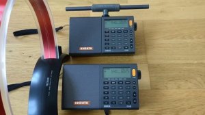 XHDATA D-808 with Tescun AN-200 Loop Antenna