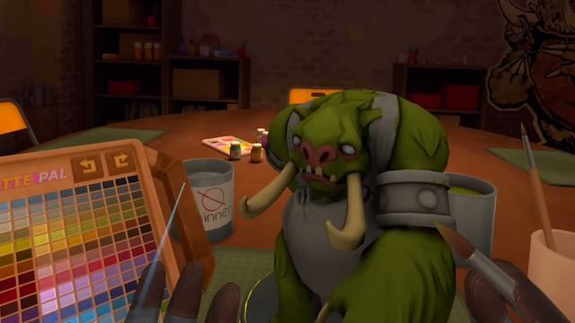 I Painted a Miniature ENTIRELY in VR ... And it felt Weird?! смотреть онлайн