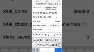 Hacked Coin dozer on iPhone 5s 32gb