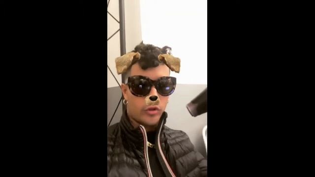 Tony Effe adora il phon