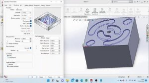 SolidWorks Tutorial Membuat G Code CNC Milling