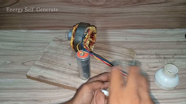How to make Energy Generator motor armature and 250w Led Light Capacitor Electricity Generator смотреть онлайн
