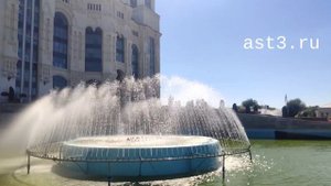 Фонтаны в театре оперы и балета Астрахань 2022