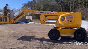 Коленчатый подъёмник Haulotte HA16SPX. 2007 г.в. Пиканиска. Дизельный подъёмник