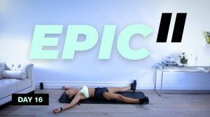 Caroline Girvan - 30 Min SUPERset HIIT Workout / No Equipment | EPIC II - Day 16