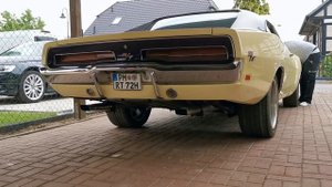 Dodge Charger 1969 R/T 440 Start Up Amazing V8 Sound