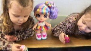 Кукла Кинди Кидс от Шопкинс Распаковка Kindi Kids Rainbow Kate Shopkins видео для девочек