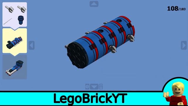 Building Edward the blue engine ( Lego Digital Designer Manual )