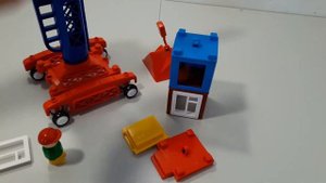 Детский кран Строим дом