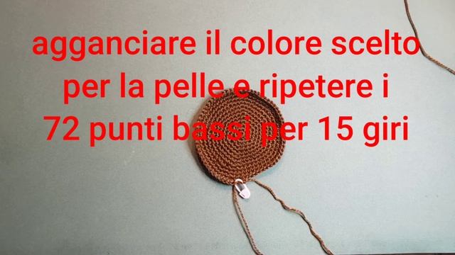 LA TESTA Parte 1/4 Amigurumi uncinetto Tutorial Come fare Bambola Matilda смотреть онлайн