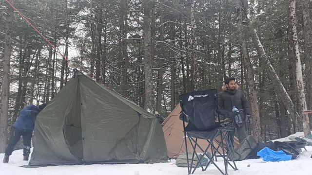 "Winter Wonderland Adventure: Silent Lake Provincial Park Camping"