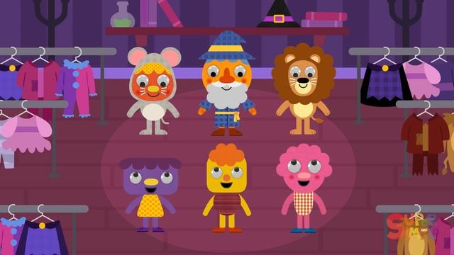 What will you be for Halloween |Кем ты будешь на Хэллоуин | Английские песни Super Simple Songs смотреть онлайн