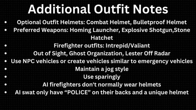 Off Meta Overview: NPC Outfits - Gta Online