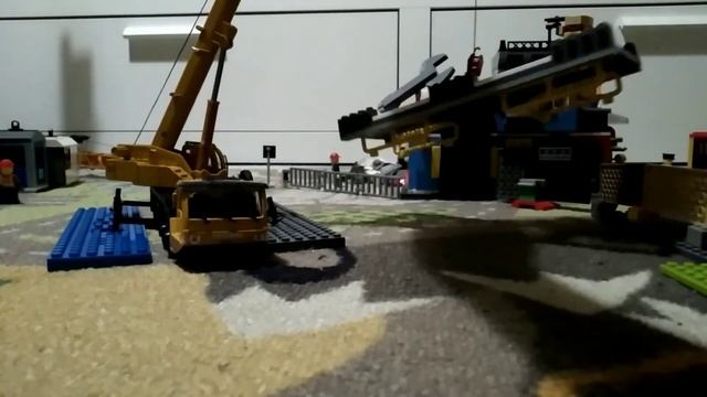 4 Часть, стройка монтаж башинова крана из лего смотреть онлайн