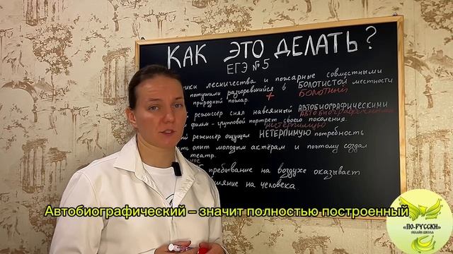 БЫСТРЫЙ разбор задания 5 из ЕГЭ по РУССКОМУ ЯЗЫКУ