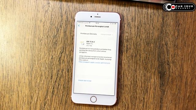 New Update iOS 15.8.2 iPhone 6s Plus / New iOS 15.8.2 iPhone 6s,6s+,7,7plus /  Suhunya lebih mantap