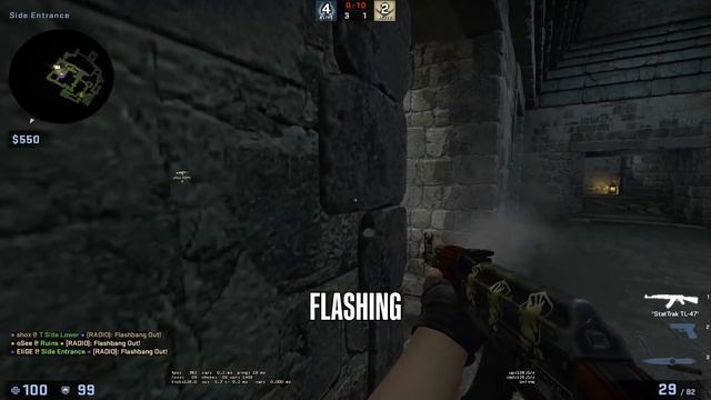 ACING vs NAVI in a CRAZY Comeback Attempt w/ Voice Comms - CS:GO