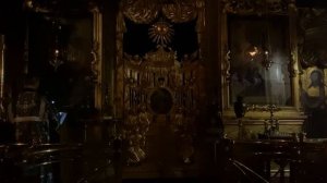 Великий канон прп. Андрея Критского читает преосвященный Фома, епископ Сергиево- Посадский.