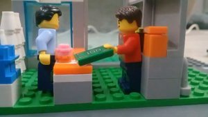 Лего сити анимация про лего заправку