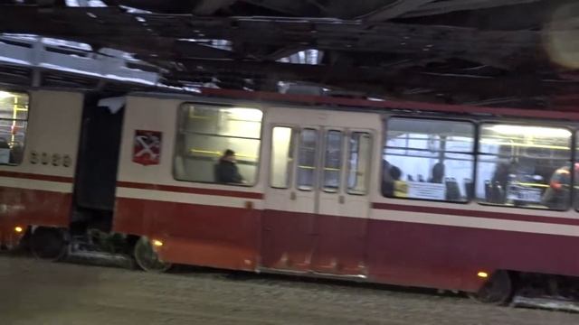 Большой Сампсониевский под ж/д мостом Ланской