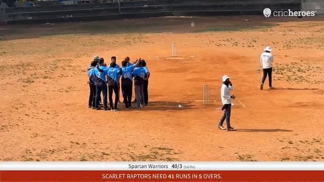 Live Cricket Match | Spartan Warriors vs Scarlet Raptors | 15-Dec-23 09:00 AM | CCC Trophy(League …