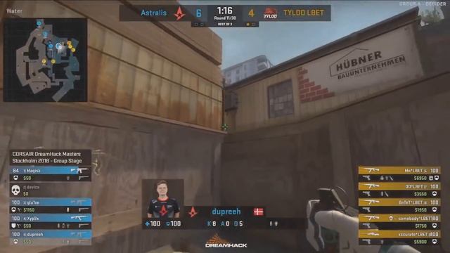 ЭЙС за 1 секунду! Самые быстрые эйсы от про игроков CS:GO