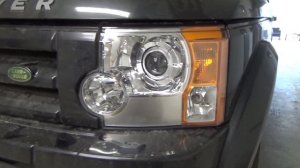 Land Rover Discovery III - BI LED вместо адаптивного ксенона