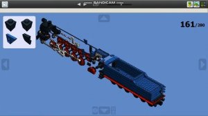 Паровоз ФД-21 3000 из ЛЕГО (инструкция по сборке)