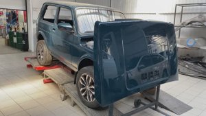 Покраска окончена!   Нива.