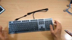 Распаковка и краткий обзор клавиатуры A4tech kv-300h