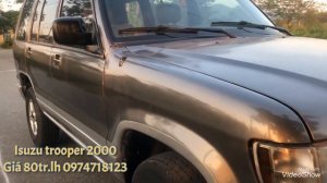 Isuzu trooper 2000