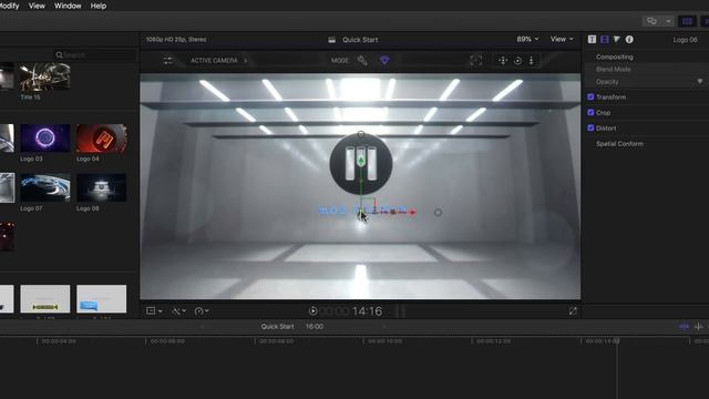 mO2 - UI and Basic Template Customization of the mO2 Final Cut Pro X and Apple Motion Plugin