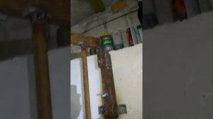 Гаражный самодельный мини кран