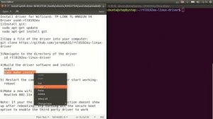 How to install TP LINK TL-WN822N v4 driver in Ubuntu16.04 in 10 minutes