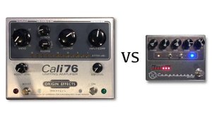 Origin Effects Cali76 vs Keeley Compressor Pro