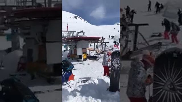 Ужасный случай на горнолыжном курорте