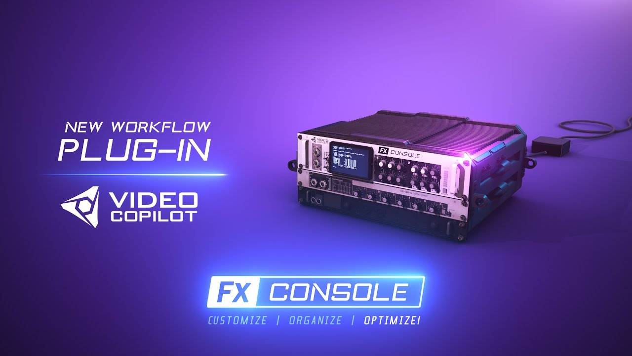 New Workflow Plug-in： FX CONSOLE! 100% Free (На Русском)