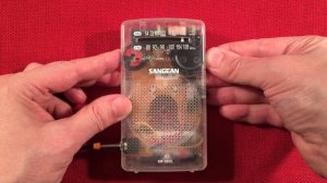 Sangean SR-35CL AM FM Headset Portable Radio Review