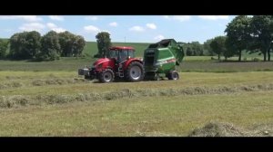 Пресс подборщик SIPMA PZ 1832 PRIMA в работе