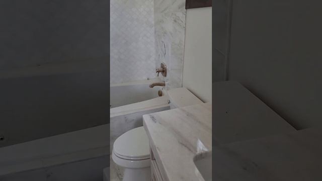 Marble Bathroom #customhomes #granitecountertops #graniteslabs #newhome #denvergranite #newbuild