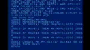 Atari 65xe: Basic Game