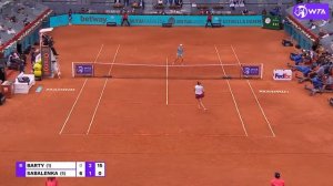 Ash Barty vs. Aryna Sabalenka | 2021 Madrid Final | WTA Match Highlights