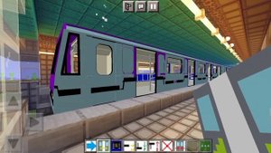 MTPACK 2.3 81-760 Ока Баклажан на станции метро Городская в майнкрафт