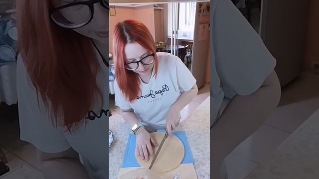 Закуска из вафельных коржей