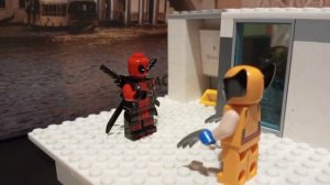Дедпул против Росомахи. Анимация лего