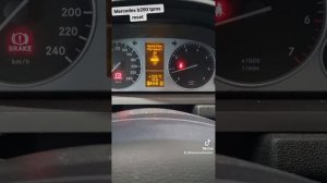 Mercedes B200 TPMS reset