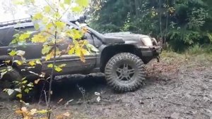 4х4 Offroad JEEP Grand Cherokke WJ mud  Оффроуд на Черокке